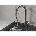 Смеситель GRANULA 9010 черный