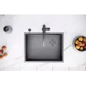 Кухонная мойка PAULMARK NEXT-SKEW 540 PM885444-GM-M