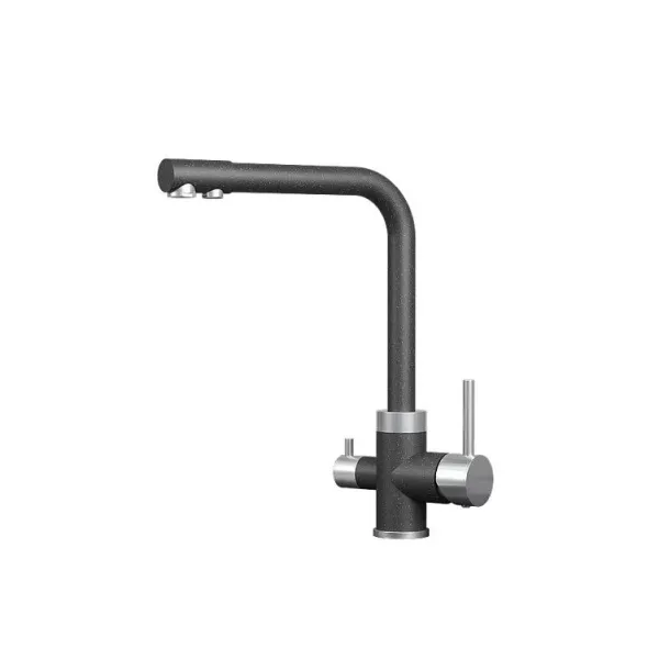 Смеситель GRANULA 5015 черный
