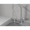 Смеситель GRANULA 9010 алюминиум