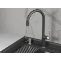 Смеситель GRANULA 9010 черный