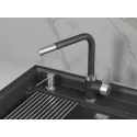 Смеситель GRANULA 5504 черный