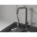Смеситель GRANULA 9011 черный