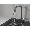 Смеситель GRANULA 9011 черный