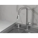 Смеситель GRANULA 9011 графит