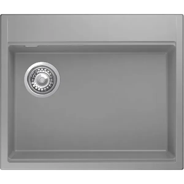 Кухонная мойка RIVELATO TESORO 605-L grigio metallizz