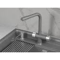 Смеситель GRANULA 5015 графит