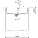 Кухонная мойка FRANKE UBG 610-72 белый (114.0741.505)
