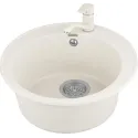 Кухонная мойка WEISSGAUFF WG 47501 Classic White