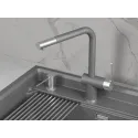 Смеситель GRANULA 5017 графит