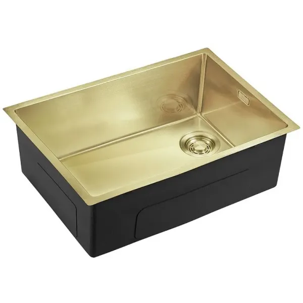 Кухонная мойка EMAR EMB-660(UN) PVD Matt Gold
