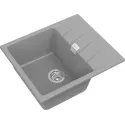 Кухонная мойка RIVELATO RAUM 58 grigio metallizzato