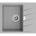 Кухонная мойка RIVELATO RAUM 58 grigio metallizzato