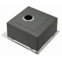 Кухонная мойка MILACIO Denia 44 Steel MC.77438 золото