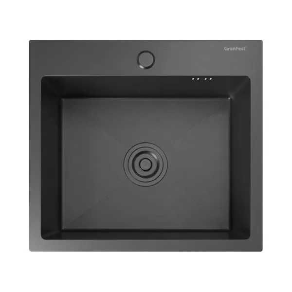 Кухонная мойка GRANFEST METAL 4844 PVD graphite