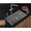 Кухонная мойка GRANULA 7309RU алюминиум