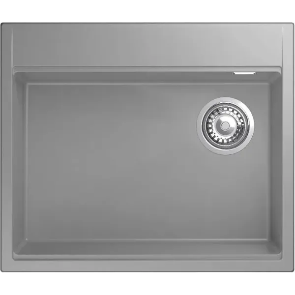Кухонная мойка RIVELATO TESORO 605-R grigio metallizz