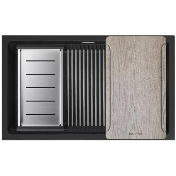 Кухонная мойка PAULMARK LUMI-MULTI SINK LU-MULTI 74-AN