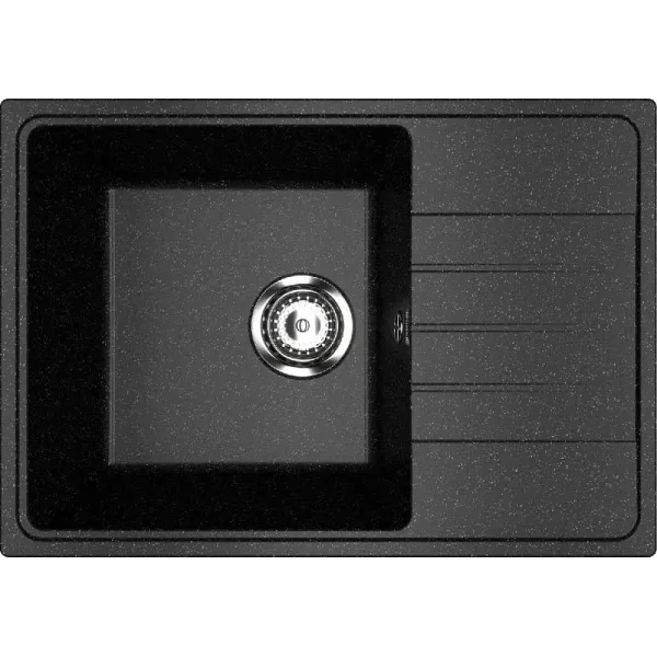 Кухонная мойка WEISSGAUFF WG 60004 Classic Black