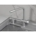 Смеситель GRANULA 5017 алюминиум