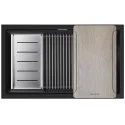 Кухонная мойка PAULMARK LUMI-MULTI SINK LU-MULTI 74-BLM