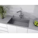 Кухонная мойка PAULMARK NEXT PM217444-GM-M