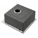 Кухонная мойка MILACIO Denia 75 Steel MC.77428 золото