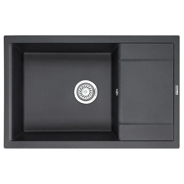 Кухонная мойка GRANULA GR-7805 черный