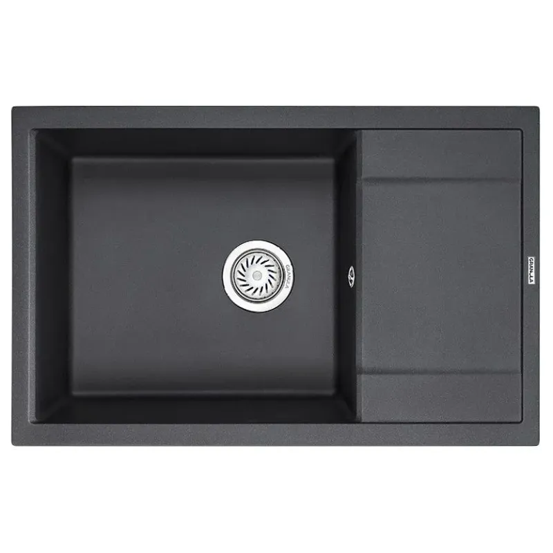 Кухонная мойка GRANULA GR-7805 черный