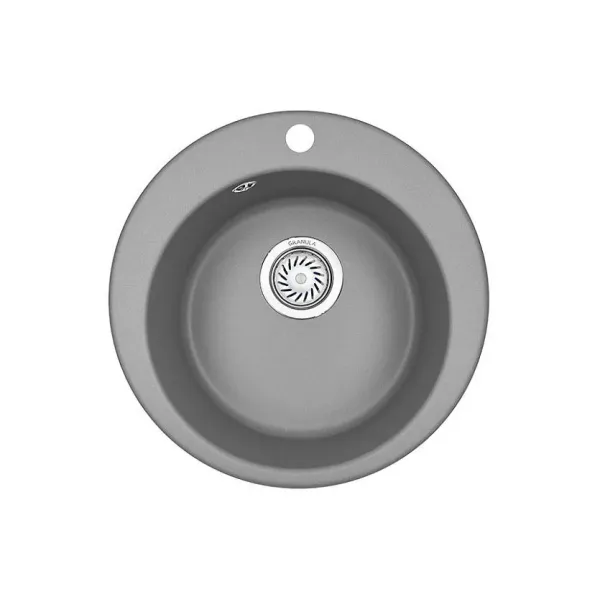 Кухонная мойка GRANULA GR-4801 алюминиум