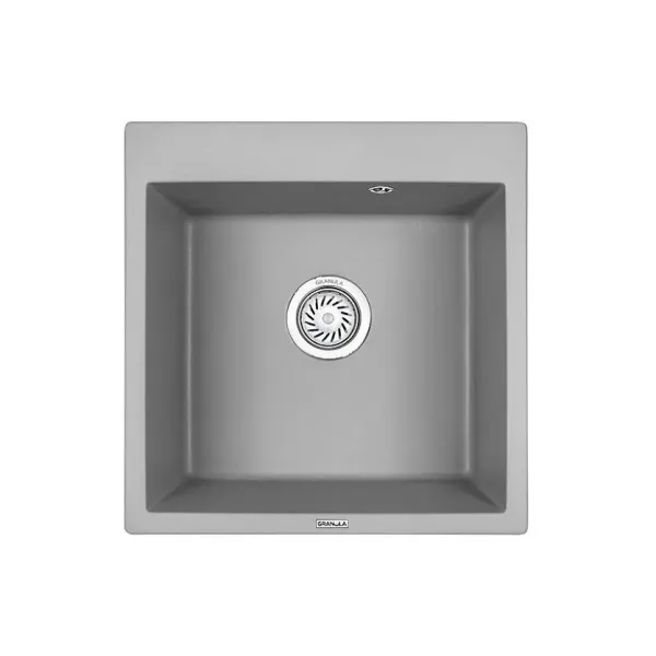 Кухонная мойка GRANULA GR-5102 алюминиум