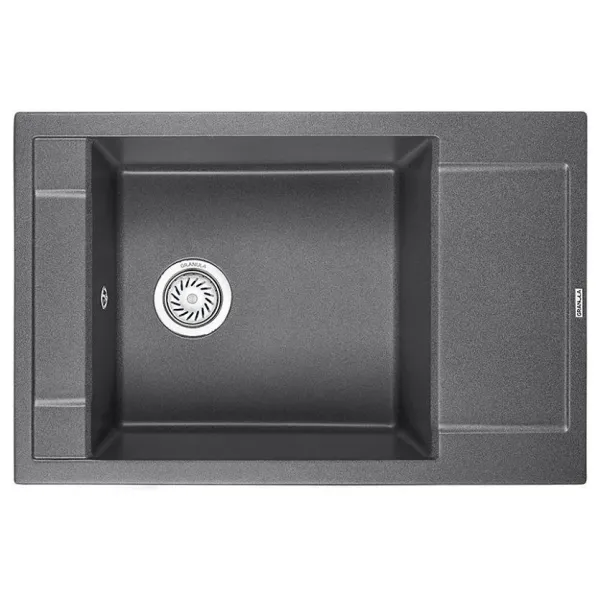 Кухонная мойка GRANULA GR-7806 графит