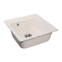 Кухонная мойка GRANFEST QUARZ GF-Z 48 белый