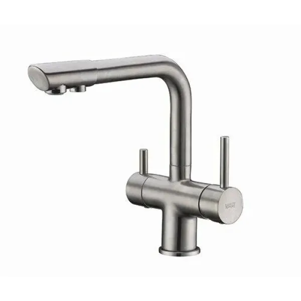 Смеситель WASSERKRAFT A8027 матовый хром