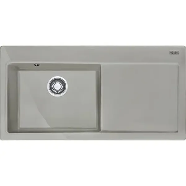 Кухонная мойка FRANKE MTK 611-100 керамика жемчужный серый (124.0380.246)