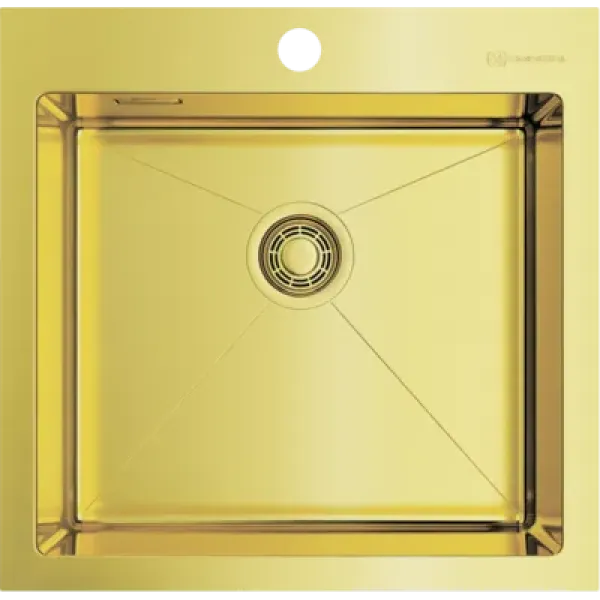 Мойка OMOIKIRI Akisame 51-LG нерж.сталь/светлое золото 4973439