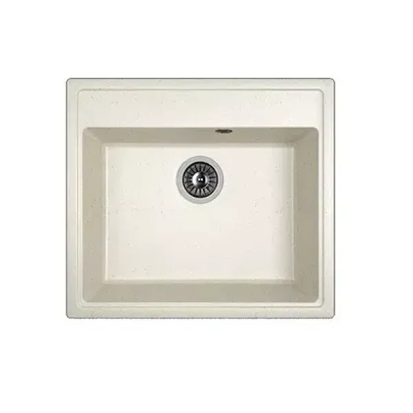 Кухонная мойка DR.GANS Ника (570х510х217) Белый (25.070.D0570.401)