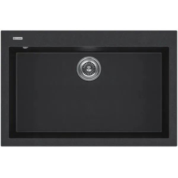 Кухонная мойка KUCHENSTERN OBEN 80 антрацит