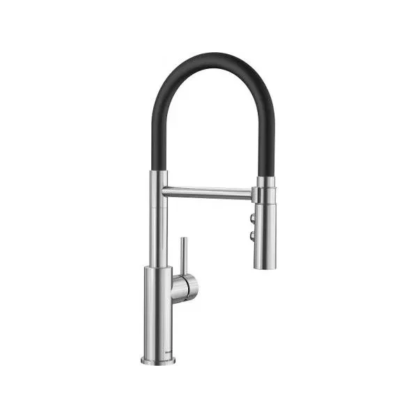 Смеситель BLANCO 525792 CATRIS-S Flexo нержавеющая сталь UltraResist