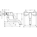 Смеситель HANSGROHE Focus 31825000 хром