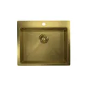 Кухонная мойка GRANULA GR-5951 золото/сатин