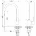 Смеситель LEMARK Evitta LM0505C хром