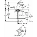 Смеситель GROHE Eurostyle New 33558LS3