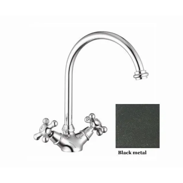 Смеситель ITALMIX NOVECENTO 0900 BLACK METALIC (черный металлик 012)