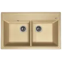 Кухонная мойка FLORENTINA липси 820 бежевый (20.370.E0820.104)