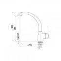 Смеситель ELLECI Po Aluminium M79