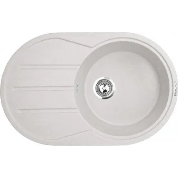 Кухонная мойка LAVA e.2 [770х495] (latte белый)