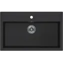 Кухонная мойка KUCHENSTERN TOP 80 антрацит