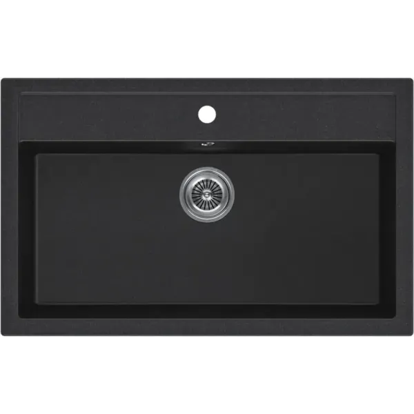 Кухонная мойка KUCHENSTERN TOP 80 антрацит