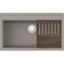 Кухонная мойка OMOIKIRI Kitagawa 86-LB-GR Artceramic/Leningrad grey (4993796)